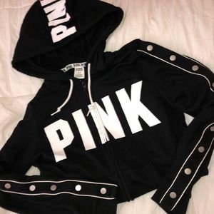 VS PINK zip up